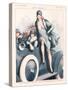 La Vie Parisienne, Magazine Plate, France, 1920-null-Stretched Canvas