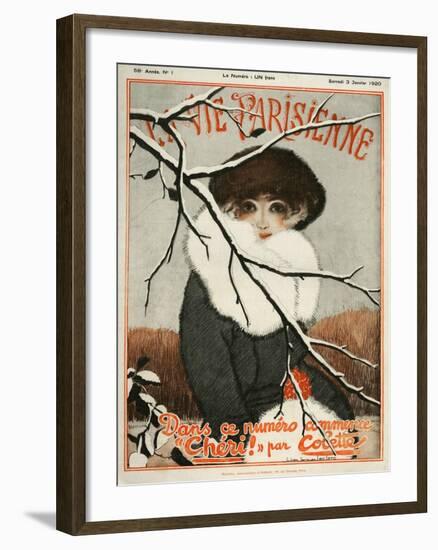 La Vie Parisienne, Magazine Plate, France, 1920-null-Framed Giclee Print