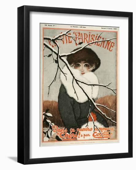 La Vie Parisienne, Magazine Plate, France, 1920-null-Framed Giclee Print