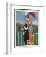 La Vie Parisienne, Magazine Plate, France, 1920-null-Framed Giclee Print