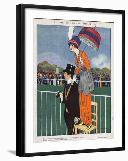 La Vie Parisienne, Magazine Plate, France, 1920-null-Framed Giclee Print