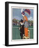 La Vie Parisienne, Magazine Plate, France, 1920-null-Framed Giclee Print