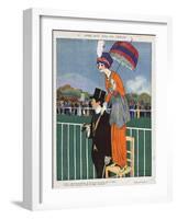 La Vie Parisienne, Magazine Plate, France, 1920-null-Framed Giclee Print