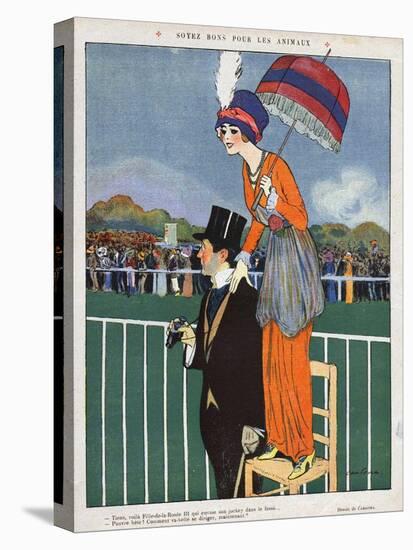 La Vie Parisienne, Magazine Plate, France, 1920-null-Stretched Canvas