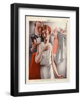 La Vie Parisienne, Magazine Plate, France, 1920-null-Framed Giclee Print