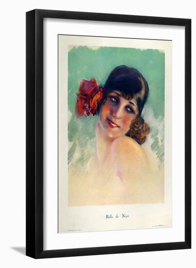 La Vie Parisienne, Magazine Plate, France, 1920-null-Framed Premium Giclee Print