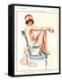 La Vie Parisienne, Magazine Plate, France, 1920-null-Framed Stretched Canvas