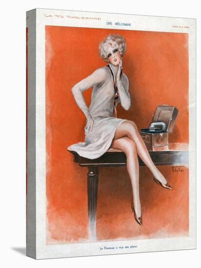 La Vie Parisienne, Magazine Plate, France, 1920-null-Stretched Canvas