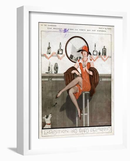 La Vie Parisienne, Magazine Plate, France, 1920-null-Framed Giclee Print