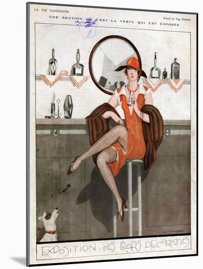 La Vie Parisienne, Magazine Plate, France, 1920-null-Mounted Giclee Print