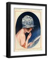 La Vie Parisienne, Magazine Plate, France, 1925-null-Framed Giclee Print
