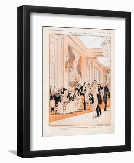 La Vie Parisienne, Magazine Plate, France, 1926-null-Framed Giclee Print