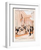 La Vie Parisienne, Magazine Plate, France, 1926-null-Framed Giclee Print