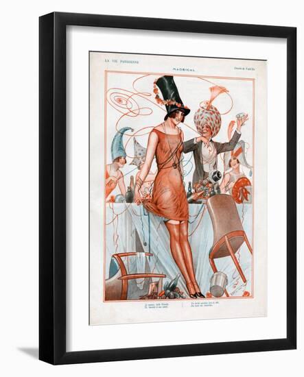 La Vie Parisienne, Magazine Plate, France, 1926-null-Framed Giclee Print