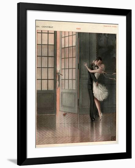 La Vie Parisienne, Magazine Plate, France, 1929-null-Framed Giclee Print