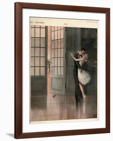 La Vie Parisienne, Magazine Plate, France, 1929-null-Framed Giclee Print