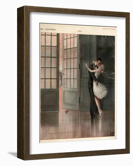 La Vie Parisienne, Magazine Plate, France, 1929-null-Framed Giclee Print