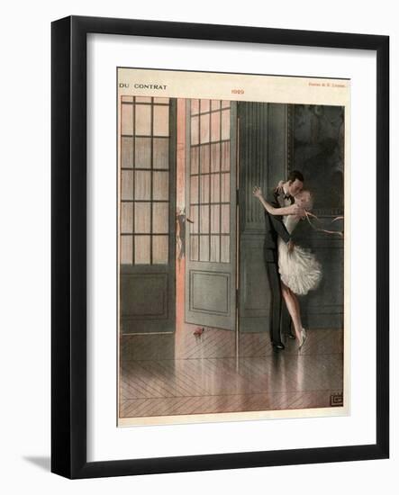 La Vie Parisienne, Magazine Plate, France, 1929-null-Framed Giclee Print