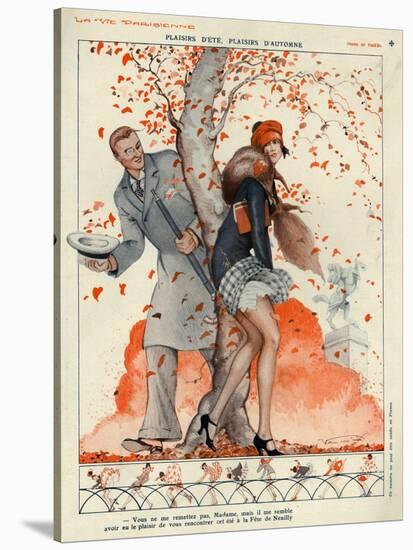 La Vie Parisienne, Magazine Plate, France, 1929-null-Stretched Canvas