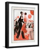 La Vie Parisienne, Magazine Plate, France, 1929-null-Framed Giclee Print