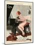 La Vie Parisienne, Magazine Plate, France, 1930-null-Mounted Giclee Print