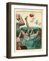 La Vie Parisienne, Magazine Plate, France, 1931-null-Framed Giclee Print