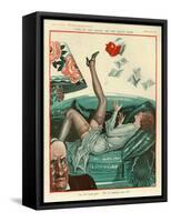 La Vie Parisienne, Magazine Plate, France, 1931-null-Framed Stretched Canvas