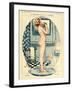 La Vie Parisienne, Maurice Milliere, 1918, France-null-Framed Giclee Print