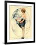 La Vie Parisienne, Maurice Milliere, 1918, France-null-Framed Giclee Print