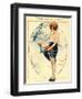 La Vie Parisienne, Maurice Milliere, 1918, France-null-Framed Giclee Print