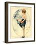 La Vie Parisienne, Maurice Milliere, 1918, France-null-Framed Giclee Print