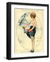 La Vie Parisienne, Maurice Milliere, 1918, France-null-Framed Giclee Print