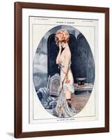 La Vie Parisienne, Maurice Milliere, 1918, France-null-Framed Giclee Print