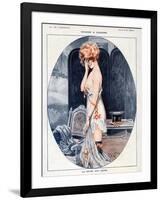 La Vie Parisienne, Maurice Milliere, 1918, France-null-Framed Giclee Print