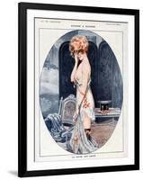 La Vie Parisienne, Maurice Milliere, 1918, France-null-Framed Giclee Print