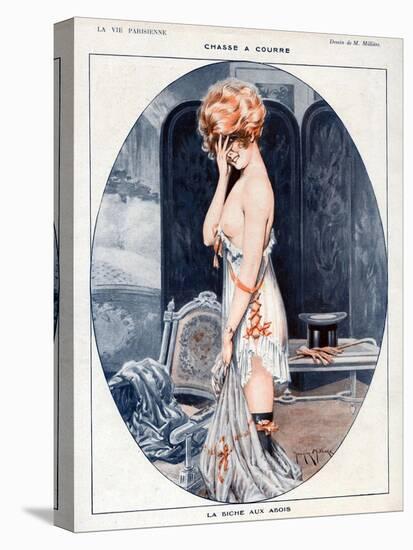 La Vie Parisienne, Maurice Milliere, 1918, France-null-Stretched Canvas