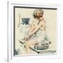 La Vie Parisienne, Maurice Milliere, 1919, France-null-Framed Giclee Print