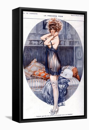 La Vie Parisienne, Maurice Milliere, 1919, France-null-Framed Stretched Canvas