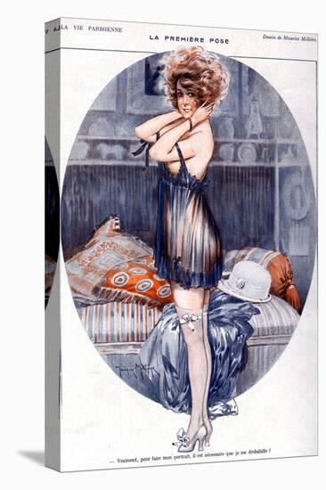 La Vie Parisienne, Maurice Milliere, 1919, France-null-Stretched Canvas