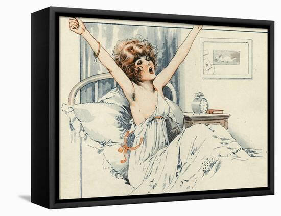 La Vie Parisienne, Maurice Milliere, 1919, France-null-Framed Stretched Canvas