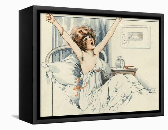 La Vie Parisienne, Maurice Milliere, 1919, France-null-Framed Stretched Canvas