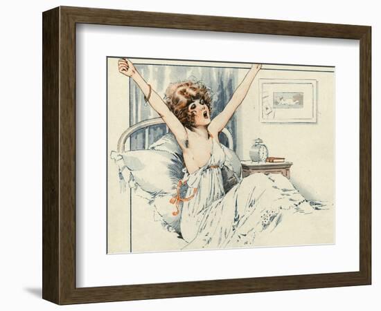 La Vie Parisienne, Maurice Milliere, 1919, France-null-Framed Giclee Print