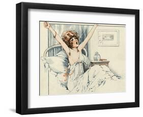 La Vie Parisienne, Maurice Milliere, 1919, France-null-Framed Giclee Print