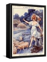 La Vie Parisienne, Maurice Milliere, 1919, France-null-Framed Stretched Canvas