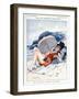 La Vie Parisienne, Maurice Milliere, 1919, France-null-Framed Giclee Print