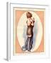 La Vie Parisienne, Maurice Milliere, 1920, France-null-Framed Giclee Print