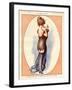 La Vie Parisienne, Maurice Milliere, 1920, France-null-Framed Giclee Print