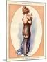 La Vie Parisienne, Maurice Milliere, 1920, France-null-Mounted Giclee Print