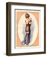 La Vie Parisienne, Maurice Milliere, 1920, France-null-Framed Giclee Print