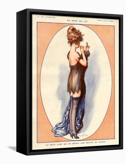 La Vie Parisienne, Maurice Milliere, 1920, France-null-Framed Stretched Canvas